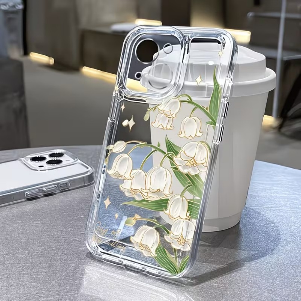 Apple Iphone 15 Pro Max - เคสโทรศัพท์ลายดอกลิลลี่ออฟเดอะแวลลีย์สไตล์วินเทจ สำหรับ iPhone 18 17 Air