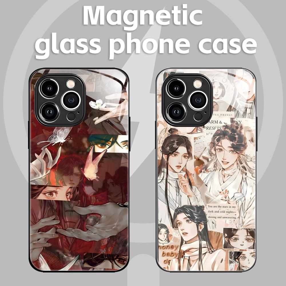 Camera Lens Protector - เคสแม่เหล็กลายสก็อตภูเขาใหม่ปี 2026 สำหรับ iPhone 15 16